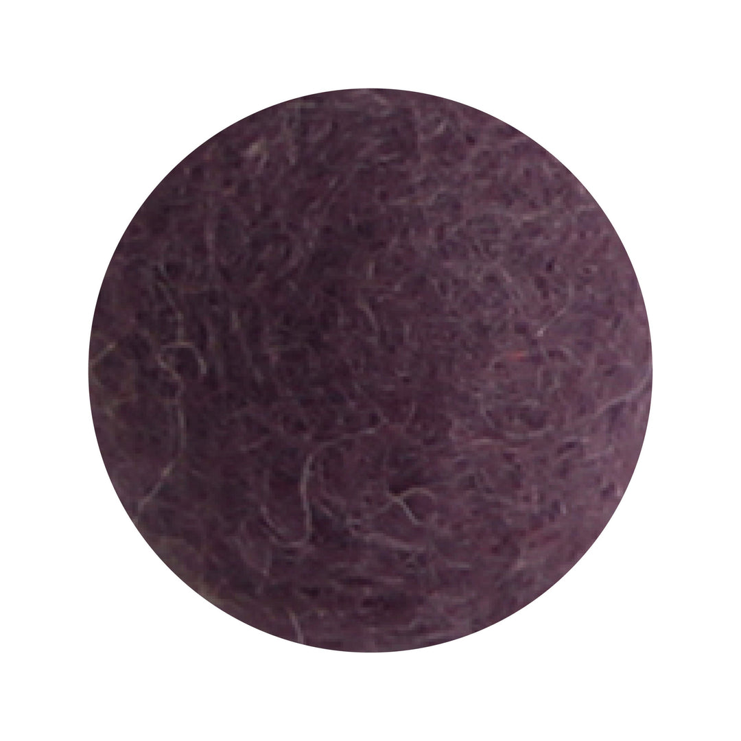 Felt Flowers - Blossom Extra Large (7cm) - Lavender (Dark)