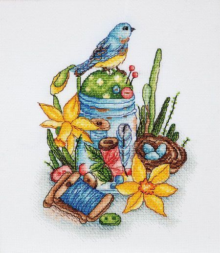 Needlework - spring Counted cross stitch kit 1262A