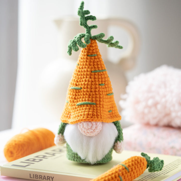 Gnomes Amigurumi DIY Crochet Kit Wizardi F07N8-M174