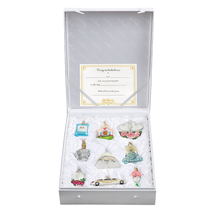 Just Married Collection Ornaments