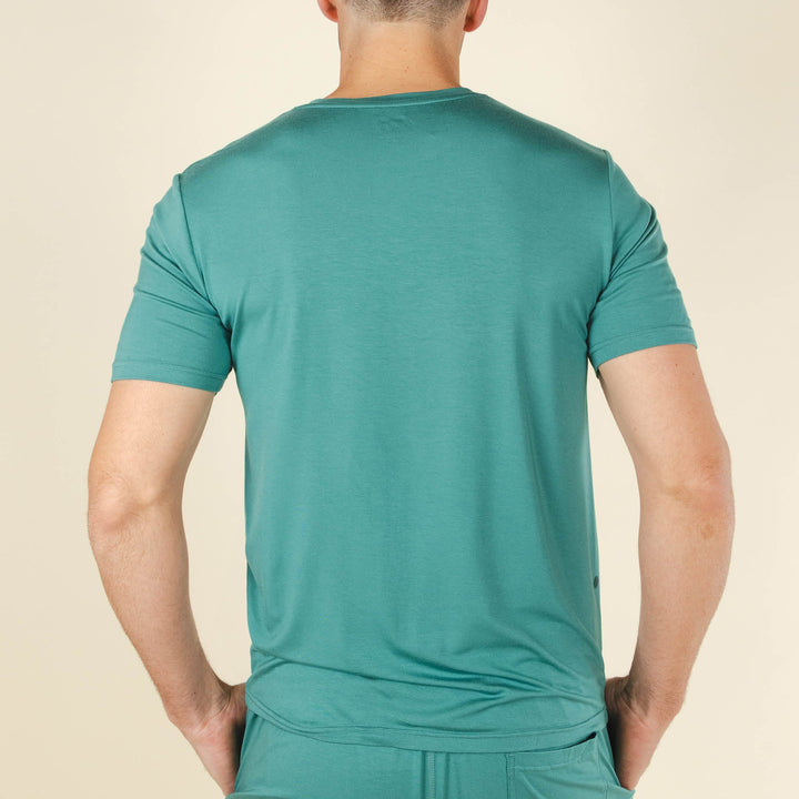 The Curacao | Teal SleepDeep™ Men’s Pajama Shirt