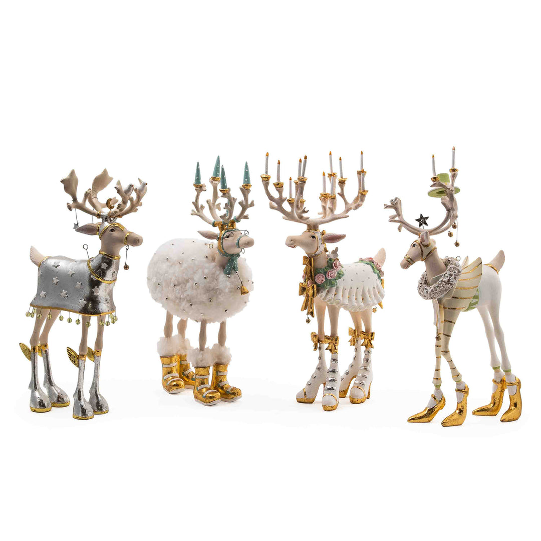 Moonbeam Reindeer Figure Set-B by Patience Brewster