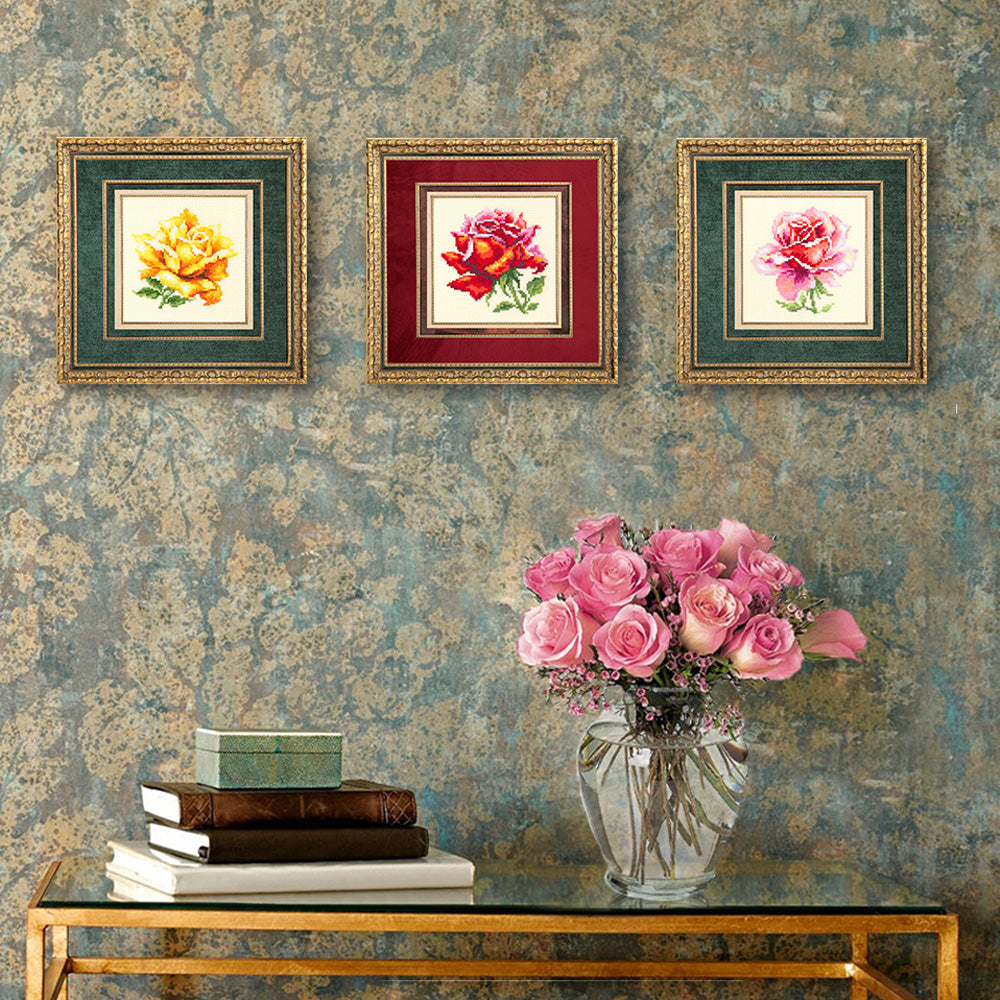 Red Rose 150-003 Counted Cross-Stitch Kit