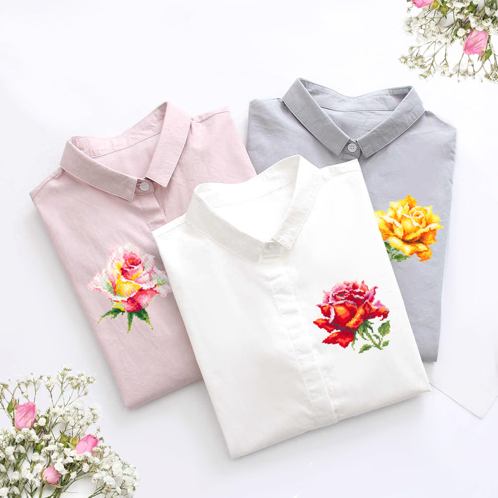 Red Rose 150-003 Counted Cross-Stitch Kit