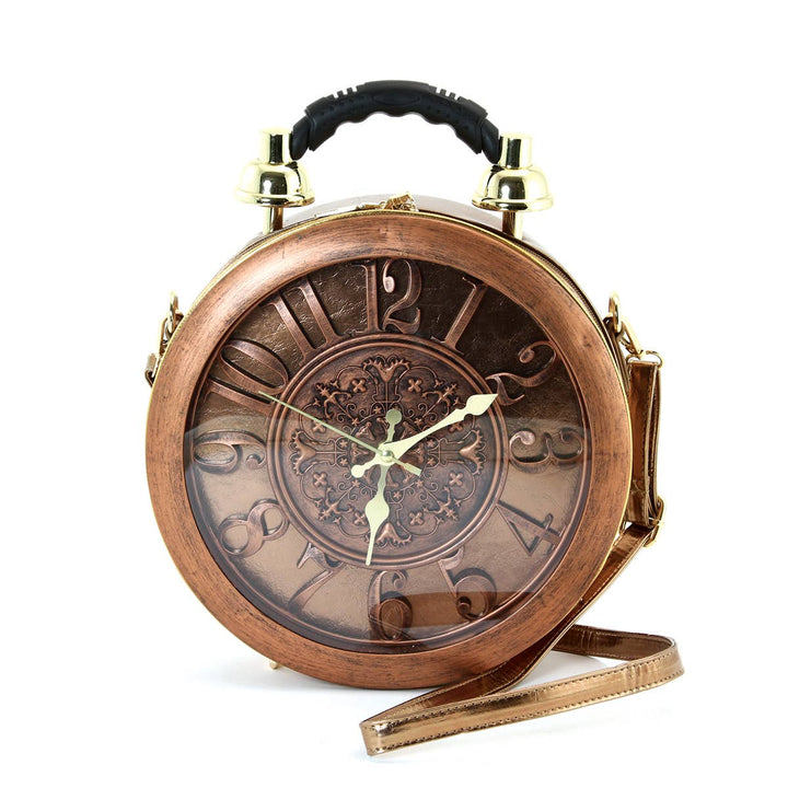 Functional Antique Clock Handbag