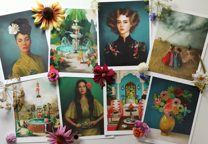 Miss Moon Lesson Four Art Print- 8.5" X 11"