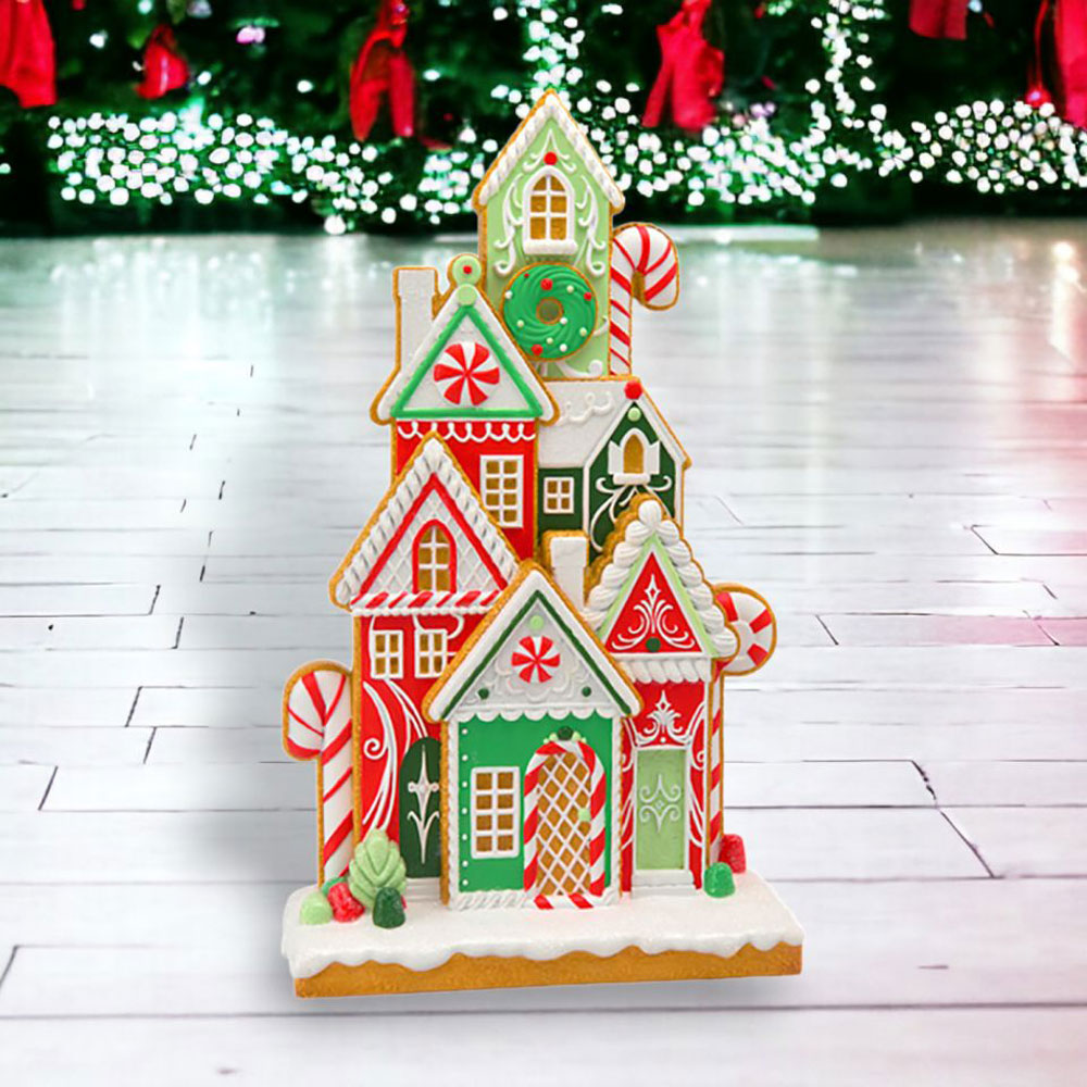 16" Sprinkles Gingerbread Village by December Diamonds