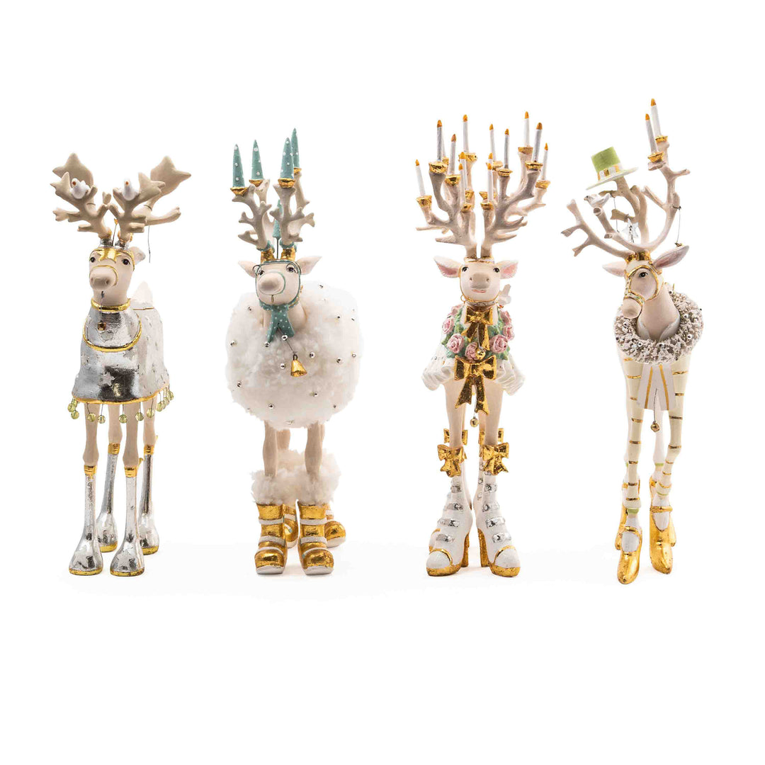 Moonbeam Reindeer Figure Set-B by Patience Brewster