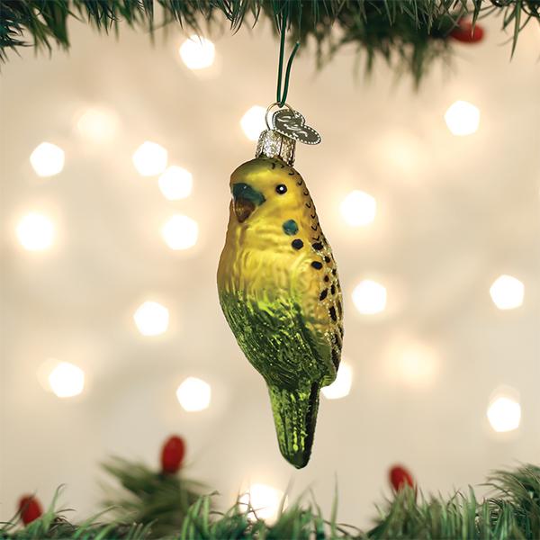 Miniature Parakeet Ornament