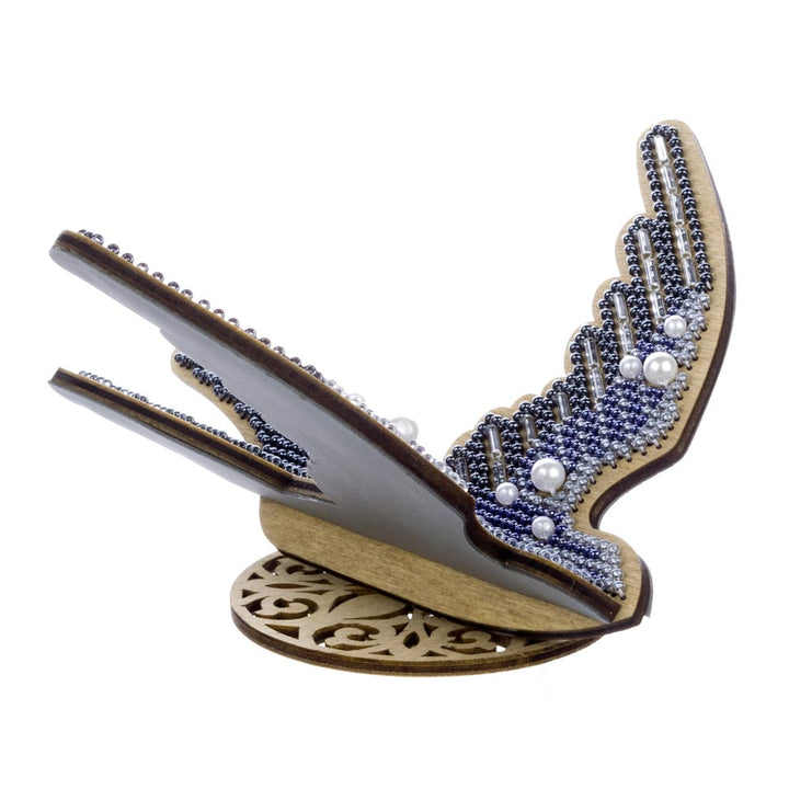 Wooden Bead Embroidery Kit ‚Äì ‚ÄúSwallow‚Äù FLK-583