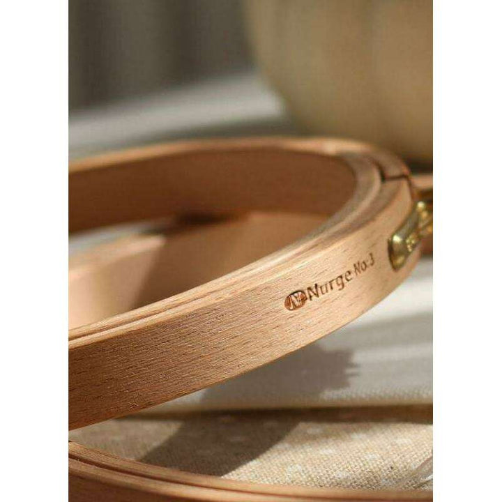 16mm Screwed Wooden Embroidery Hoop Nurge 110-6