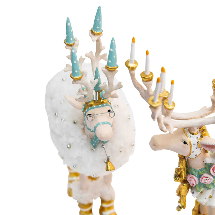 Moonbeam Reindeer Figure Set-B by Patience Brewster