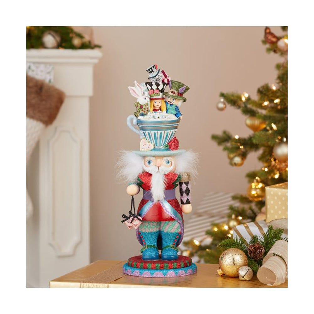 18" Hollywood Nutcrackers&trade; Alice Teacup Hat Nutcracker by Kurt Adler image 6