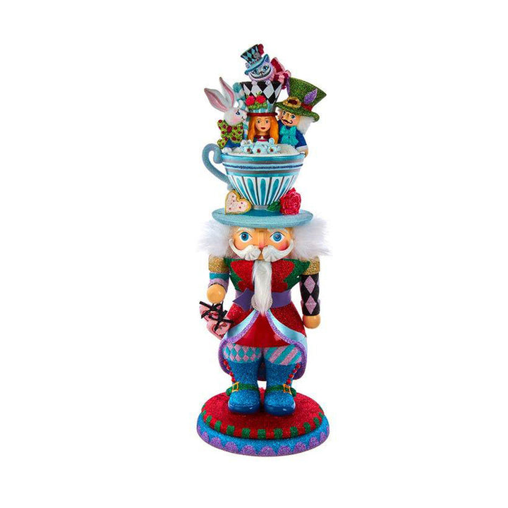 18" Hollywood Nutcrackers&trade; Alice Teacup Hat Nutcracker by Kurt Adler image