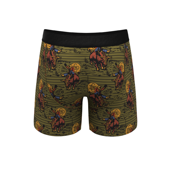 The 1912 | Western Shinesty x Diamond Cross Ranch Ball Hammock® Pouch Underwear With Fly