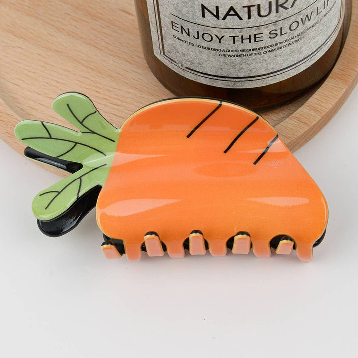 Cute Fruit And Vegetable Hair Claw Clip