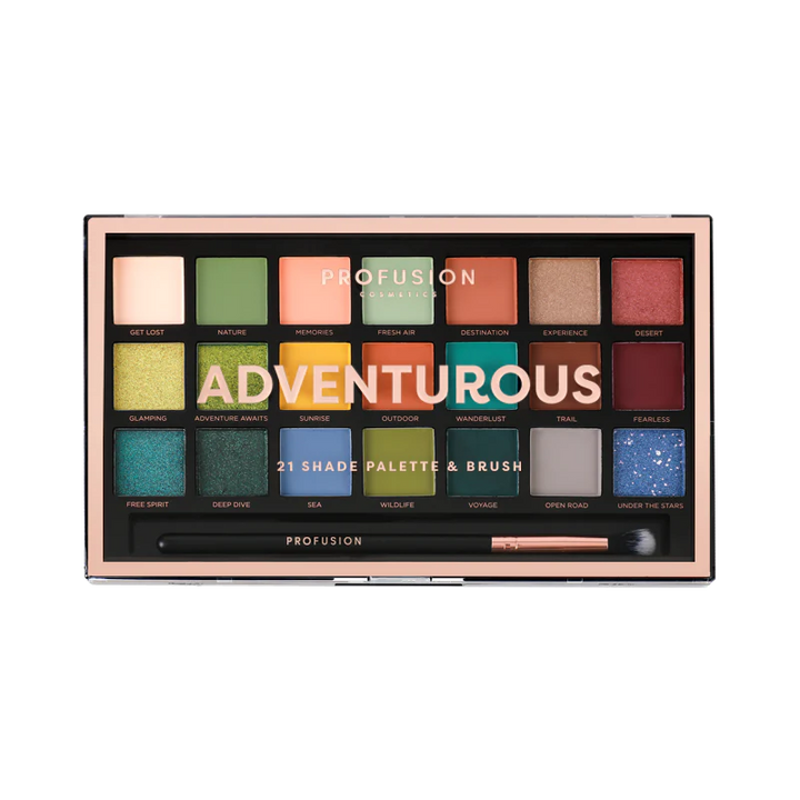 21 Shade Palette - Adventurous