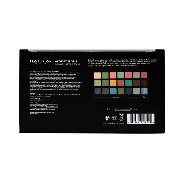 21 Shade Palette - Adventurous