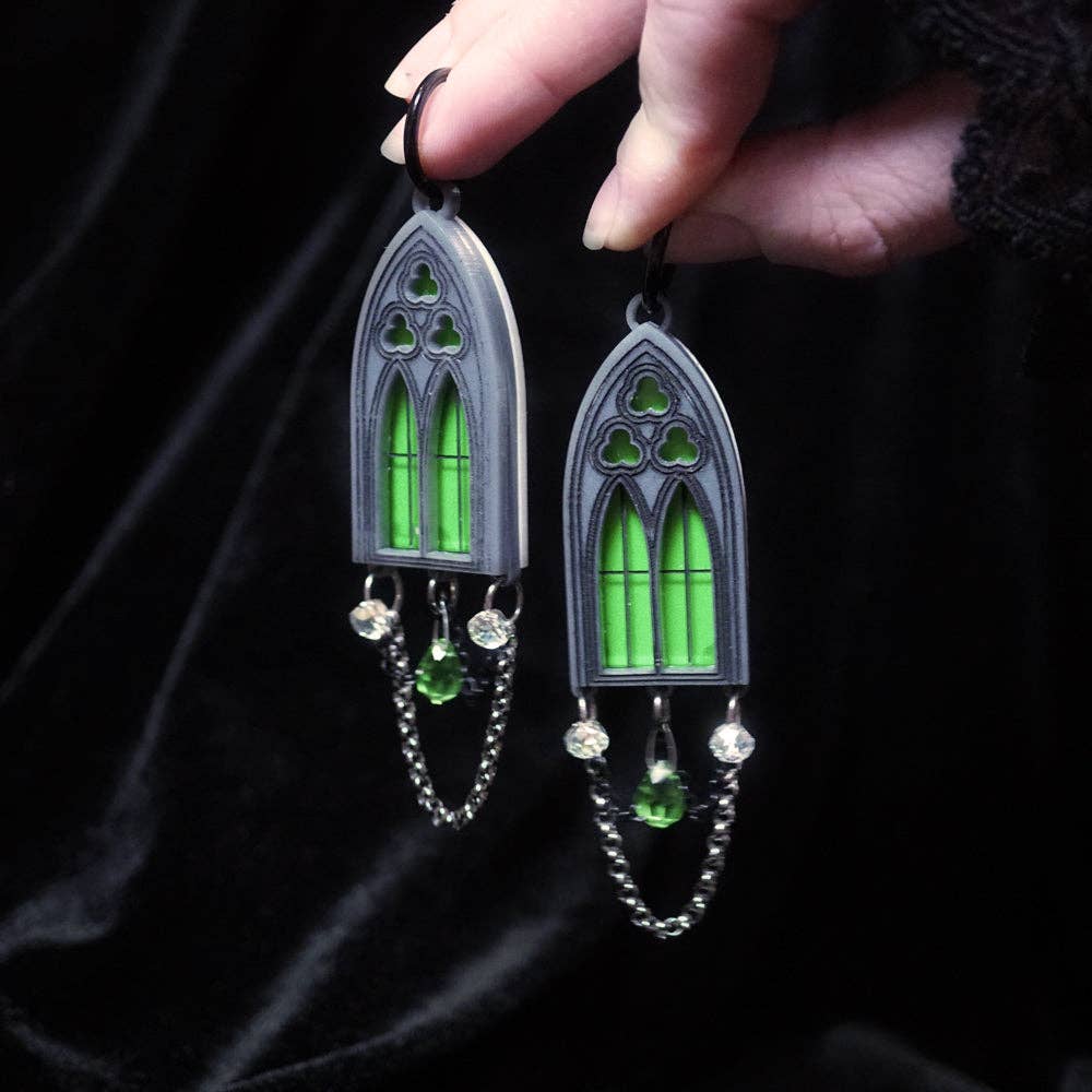 Chandelier Window Earrings