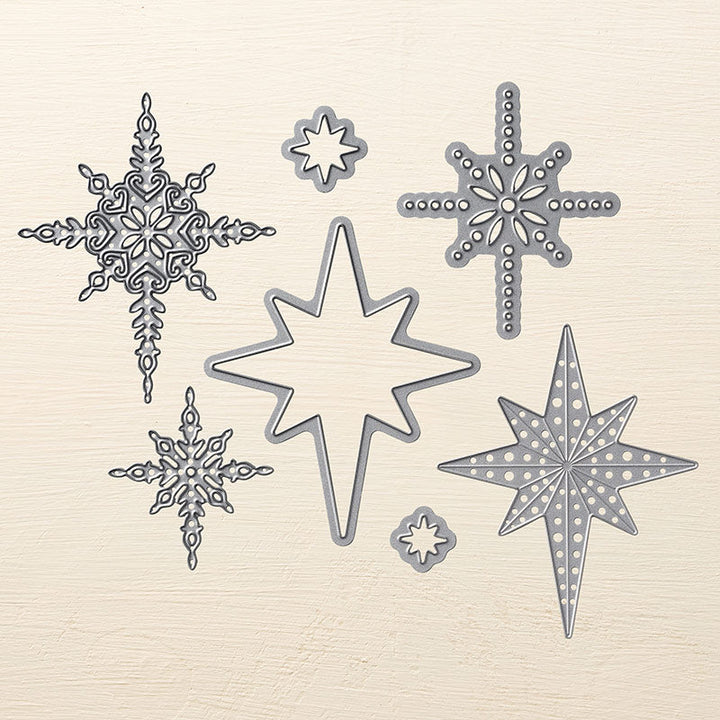 Starlight Thinlits Scrapbooking Cutting Die by Wizardi QJ120