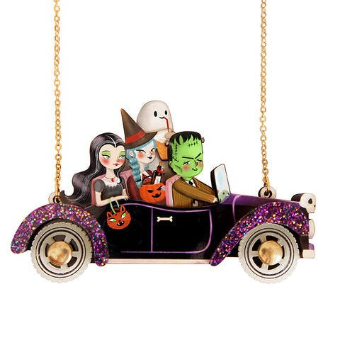 Frankenstein's Car Necklace by Laliblue