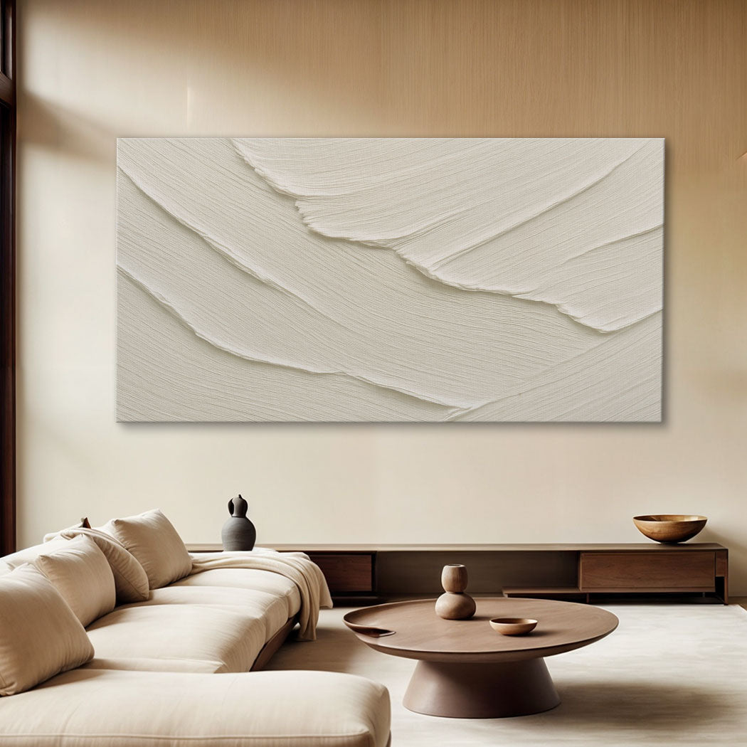 Abstract Minimalist Wave Wall Art II