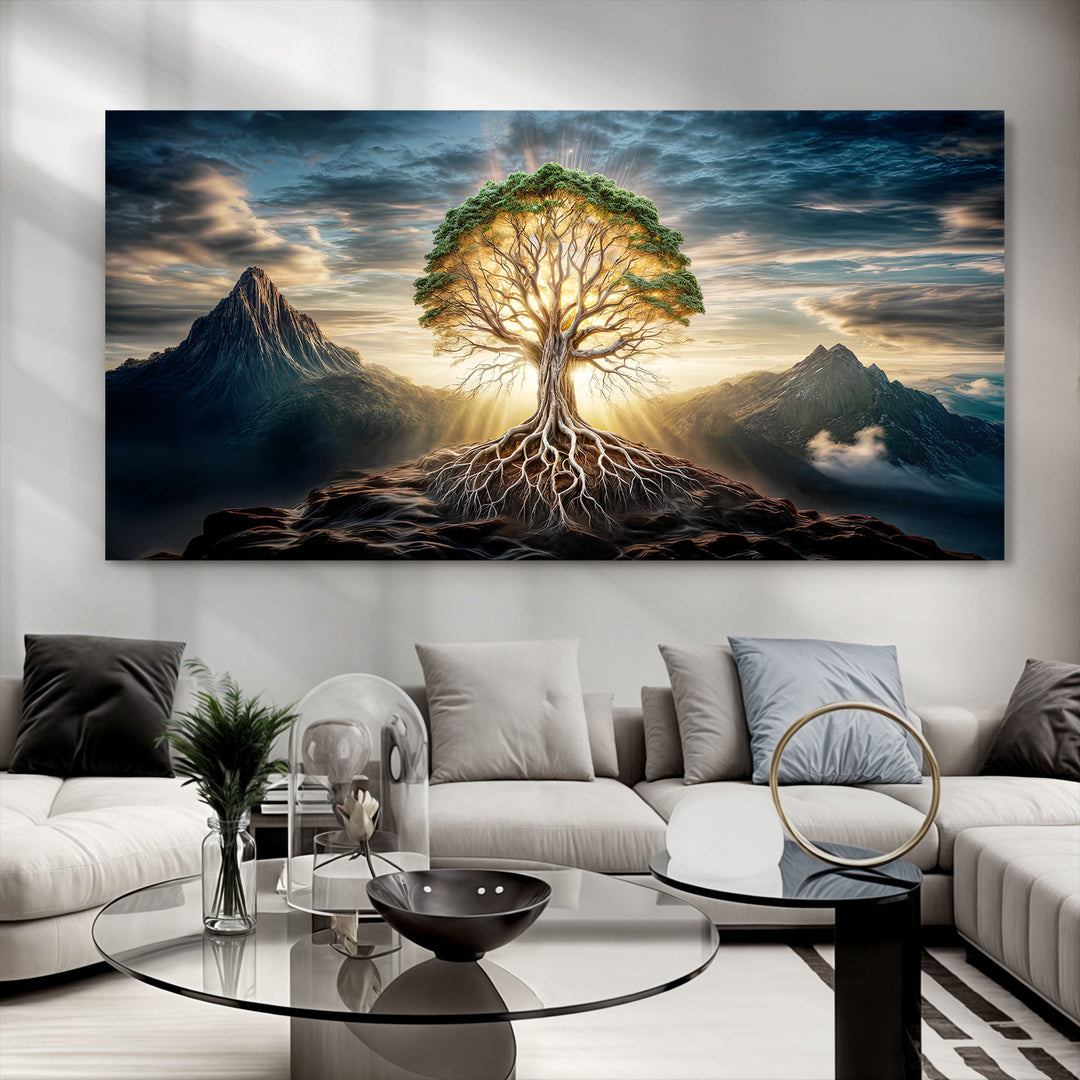 Burning Bush - Faith Wall Art VIII
