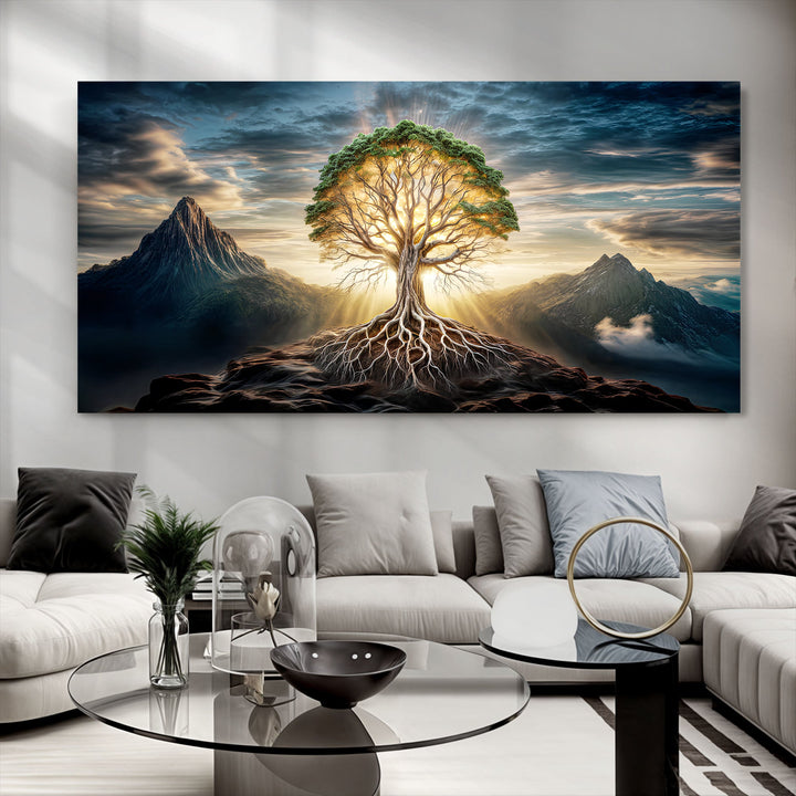 Burning Bush - Faith Wall Art VIII
