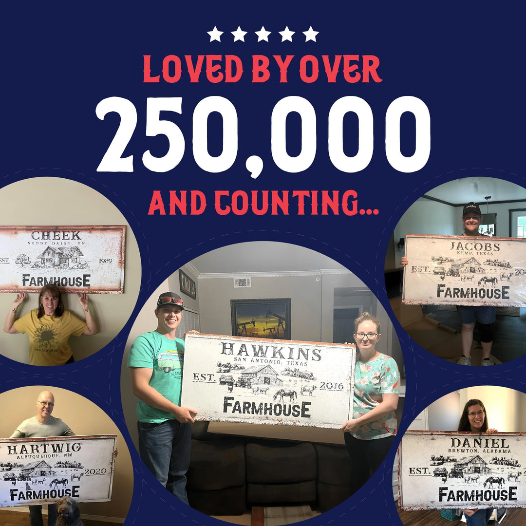 Rustic Farmhouse Sign