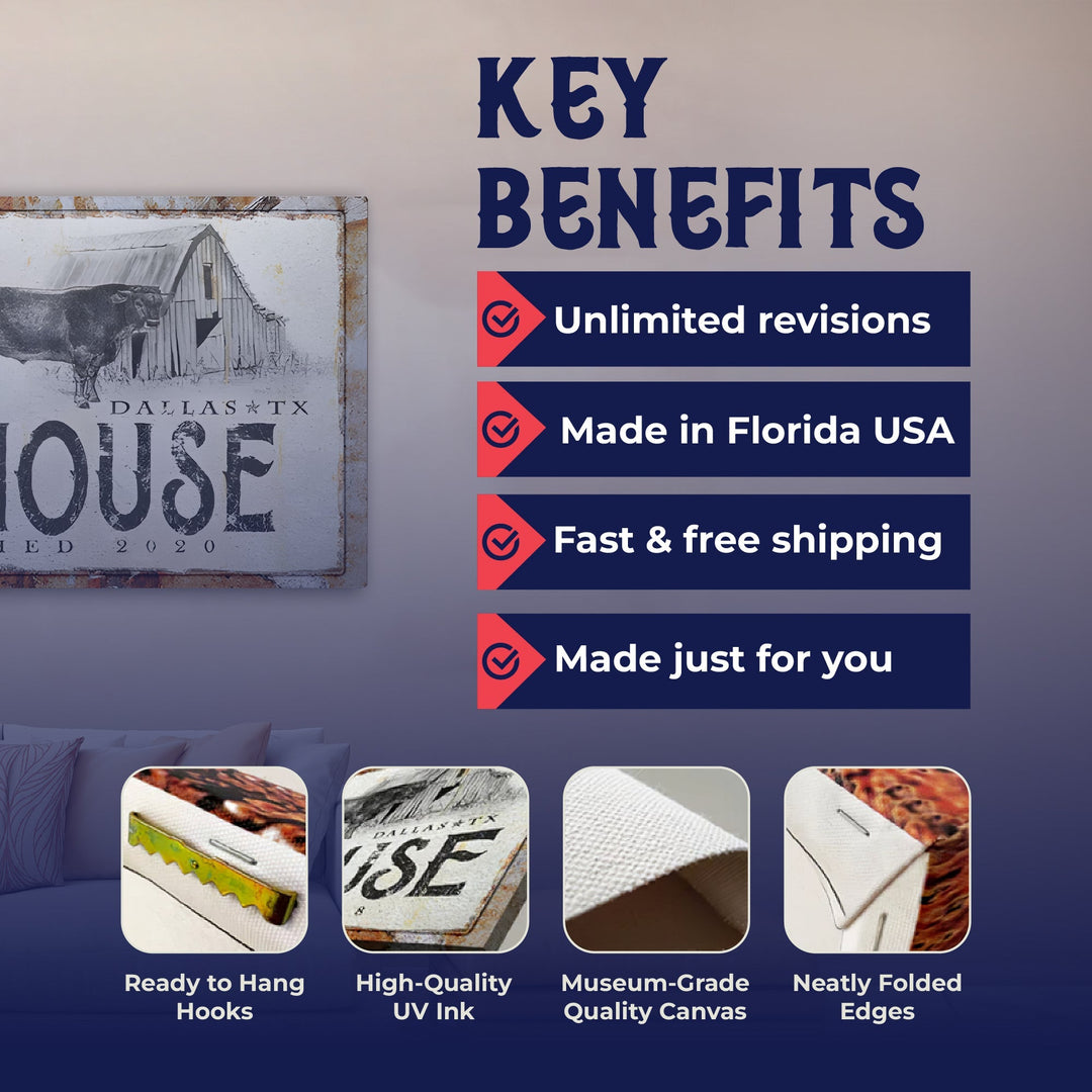 Rustic Farmhouse Sign