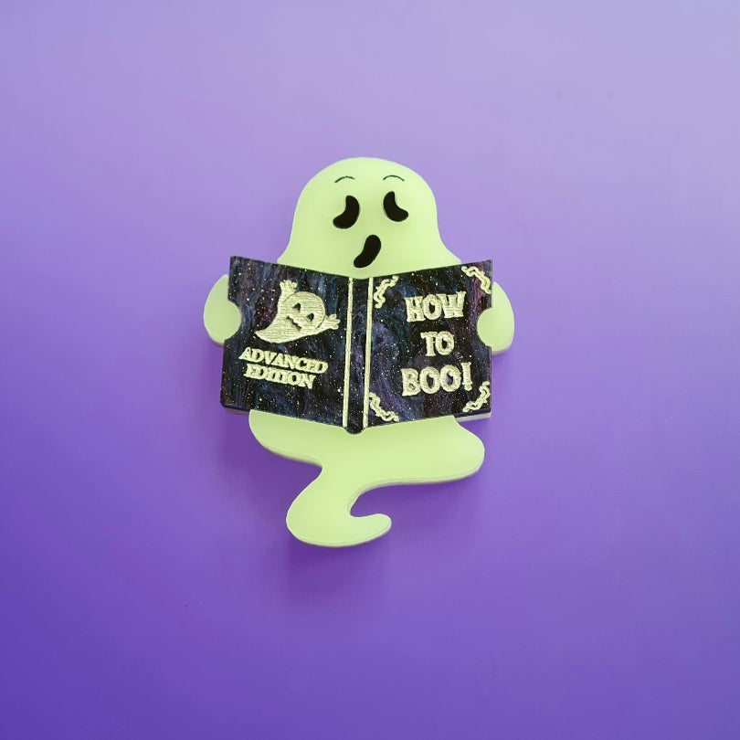 Shy Little Ghost Brooch