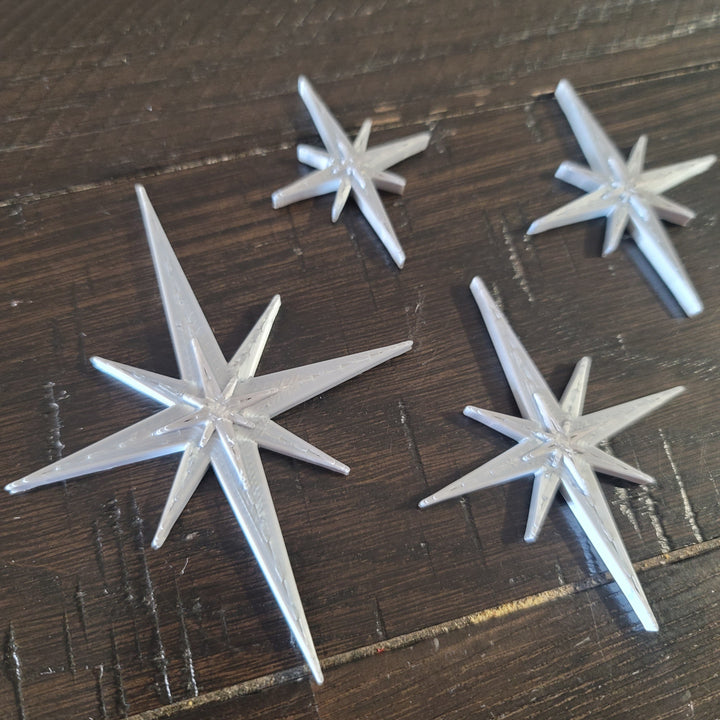 Midcentury Modern Starburst  Fridge Magnets