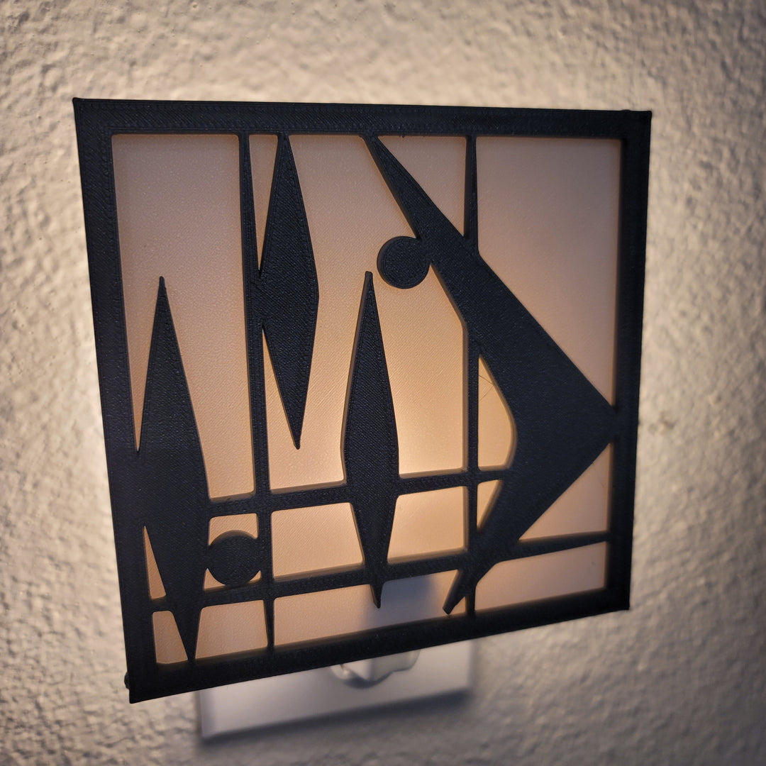 Mid Century Boomerang Night Light