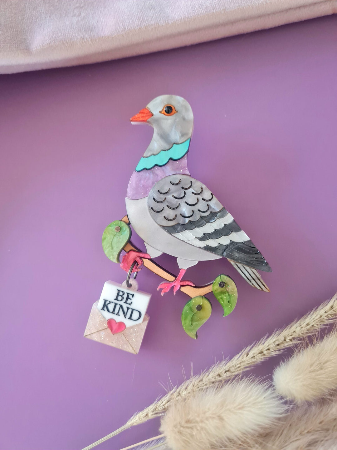 Pigeon Brooch or Necklace