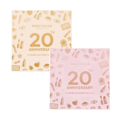 20th Anniversary Pressed Glitter Palette