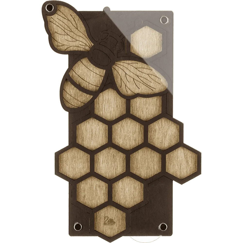 Bead organizer with transparent cover FLZB-041