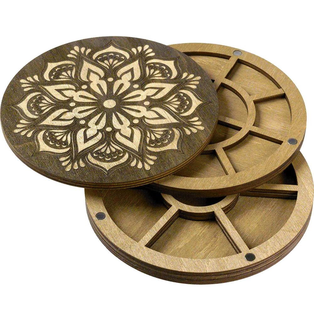 Multilayer bead organizer FLZB-076