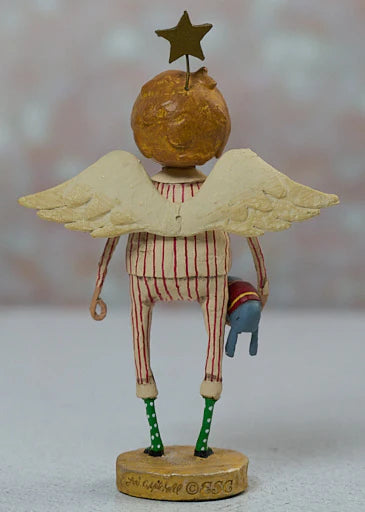 Braydon Christmas Angel Figurine by Lori Mitchell