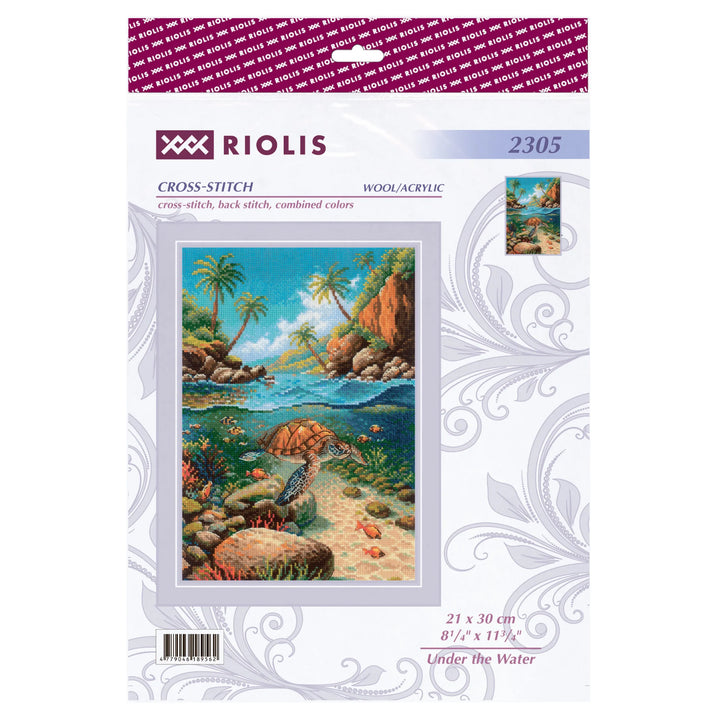 Under the Water Counted Cross Stitch Kit by Riolis R2305