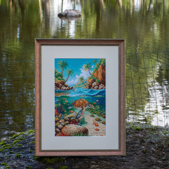 Under the Water Counted Cross Stitch Kit by Riolis R2305