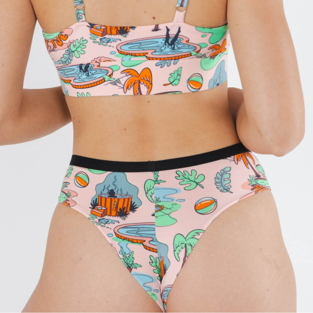 The Motel Hotel | Palm Springs Tropical Cheeky Underwear