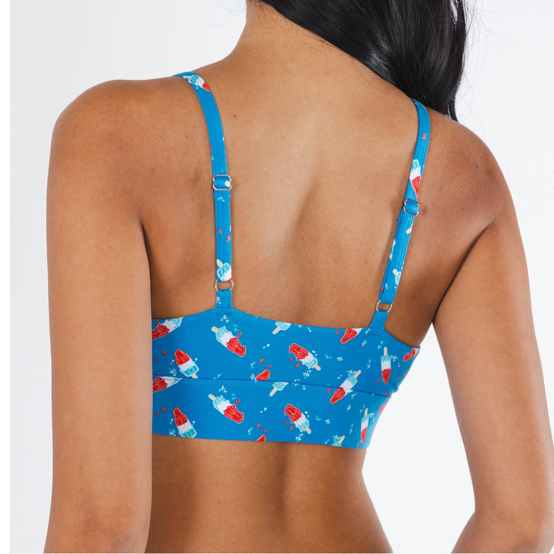 The Popsicle Stick | USA Popsicle Boob Hammock™ Scoop Bralette