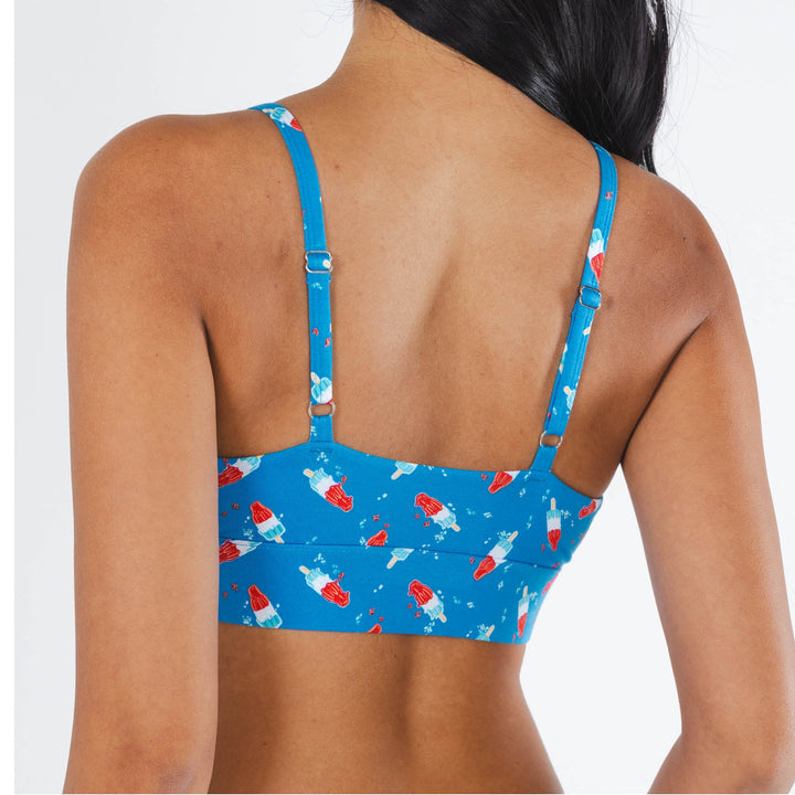 The Popsicle Stick | USA Popsicle Boob Hammock™ Scoop Bralette