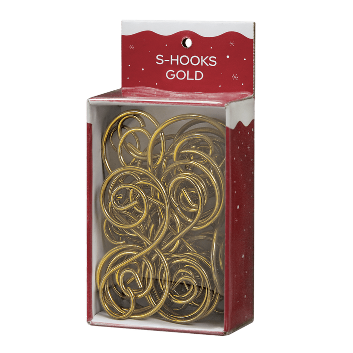 Old World Christmas 24 Gold S Hooks