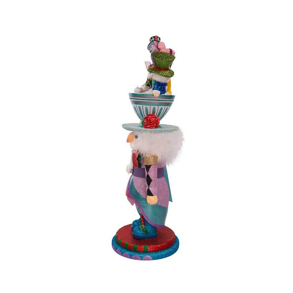 24" Hollywood Nutcrackers&trade; Alice Teacup Party Hat Nutcracker by Kurt Adler image 3