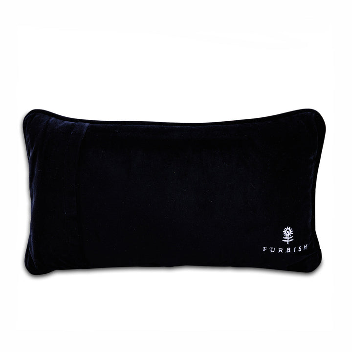 Only Love My Bed Needlepoint Pillow