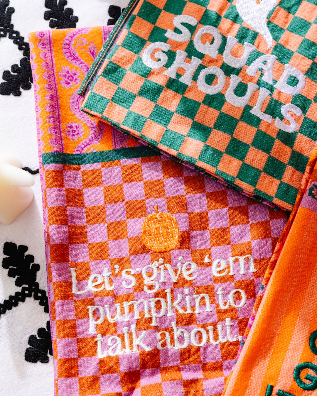 Pumpkin To Talk About Dish Towel