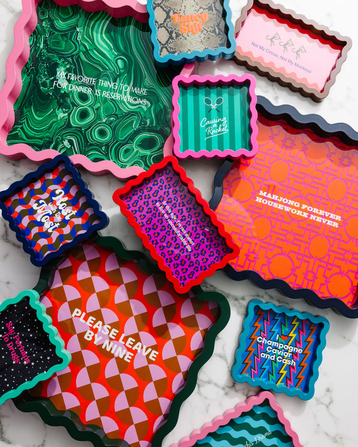 Not My Circus Lacquer Tray