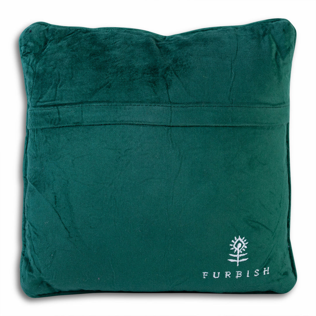 Make the Yuletide Gay Needlepoint Pillow