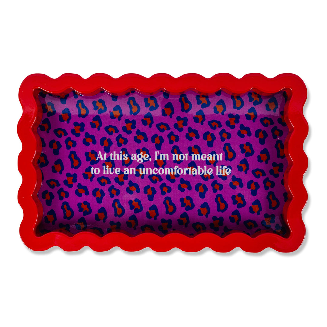 Uncomfortable Lacquer Tray